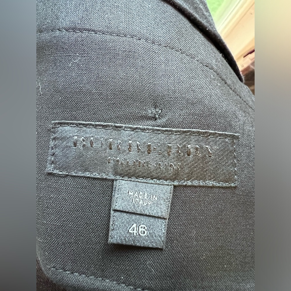 Burberry Prorsum 100% Wool pants 46 LUXURY Made Italy 32”x 28.5” - Picture 6 of 16